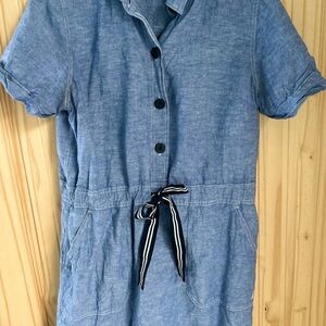 Nautica Blue Midi Dress